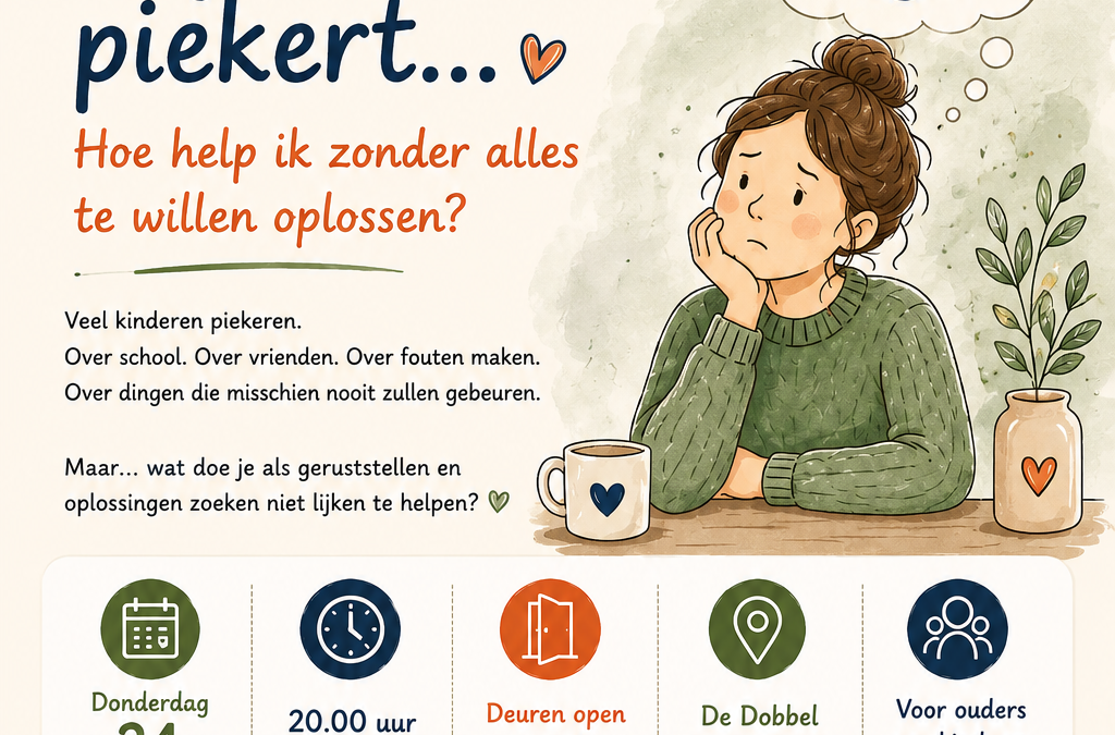 mijn kind piekert